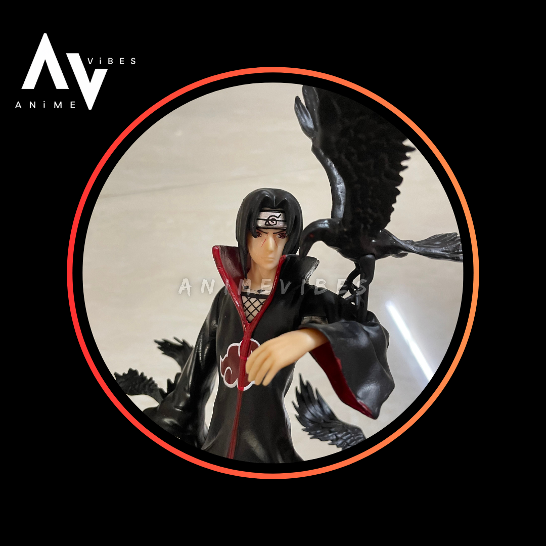 Itachi Action Figure with Crow | Two-Faced Edition | 30 cm