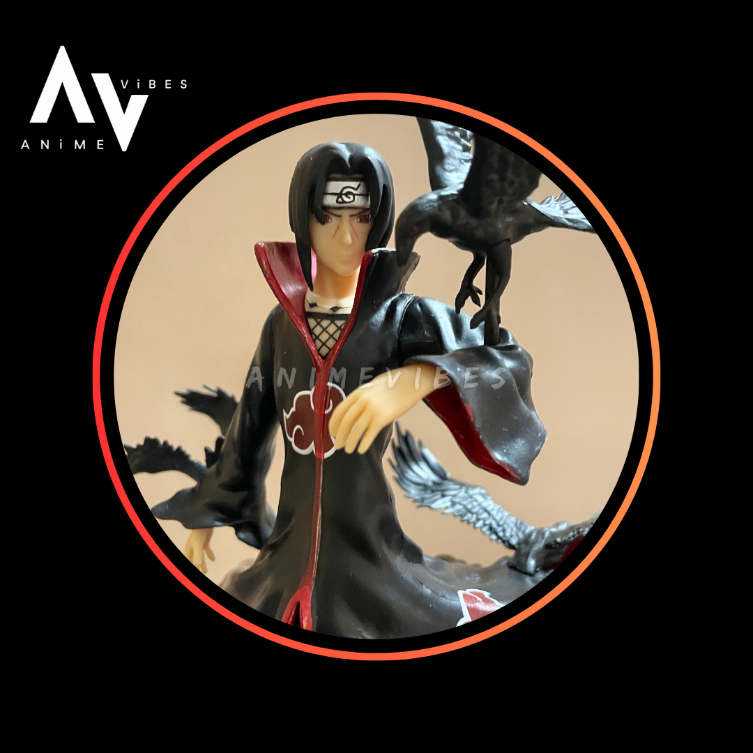 Itachi Action Figure with Crow | Two-Faced Edition | 30 cm