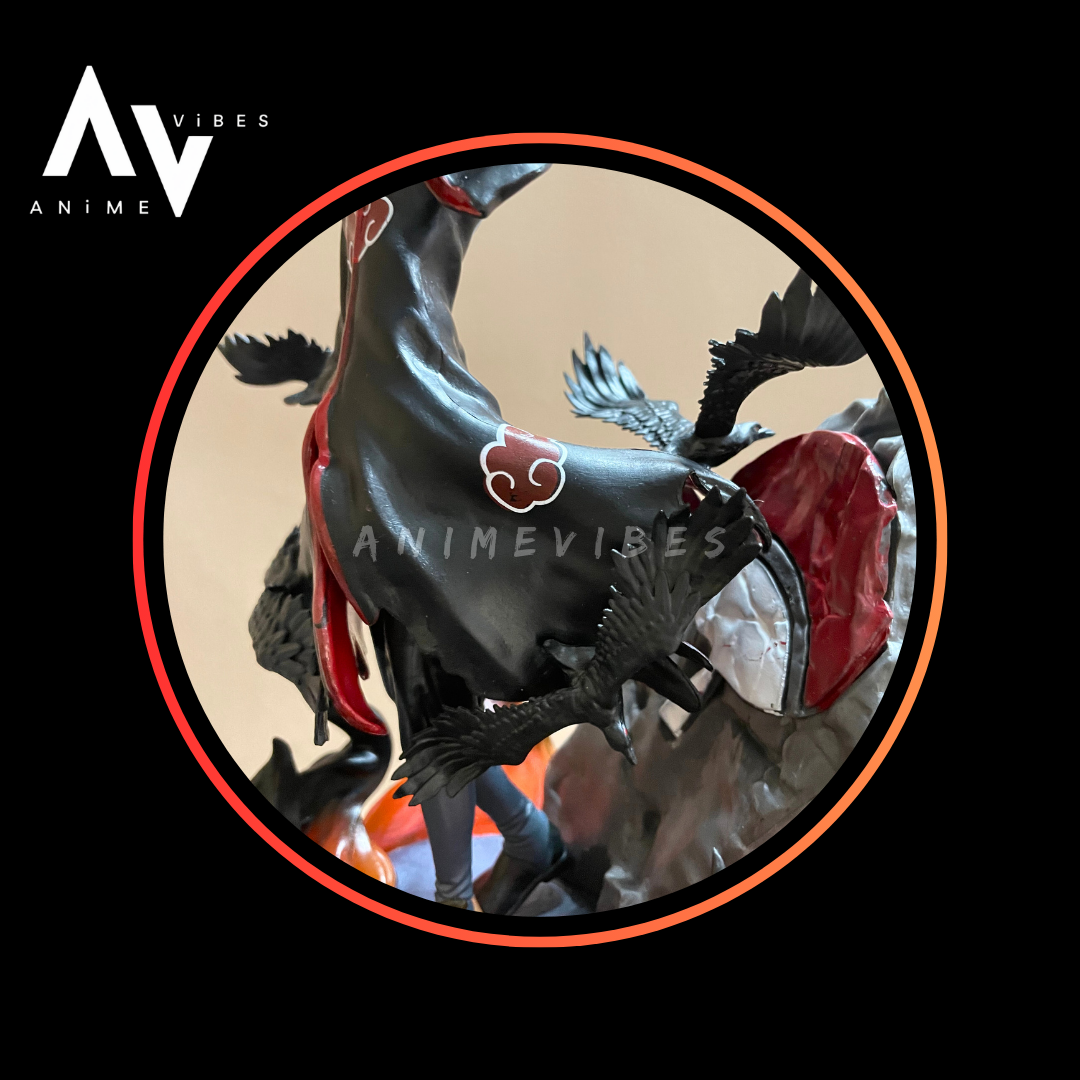 Itachi Action Figure with Crow | Two-Faced Edition | 30 cm