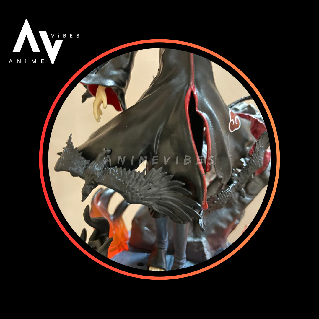 Itachi Action Figure with Crow | Two-Faced Edition | 30 cm