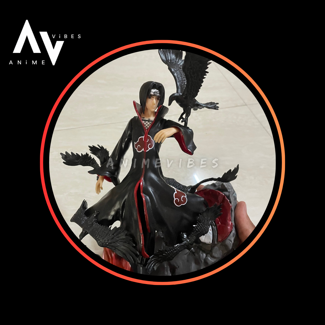 Itachi Action Figure with Crow | Two-Faced Edition | 30 cm