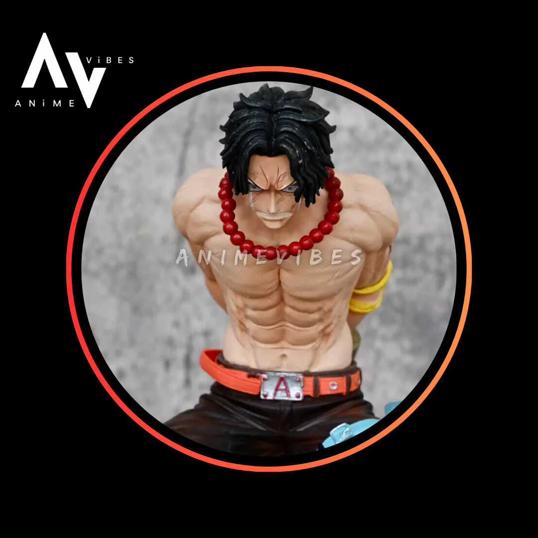 Portgas D. Ace Action Figure | Two-Faced Edition | Tied Hands | 13 CM 🔥