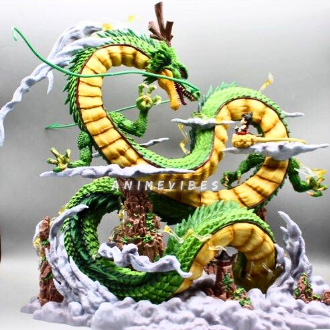 Shenron & Kid Goku: Legendary Dragon Edition | 53 cm Premium Figure with Lights