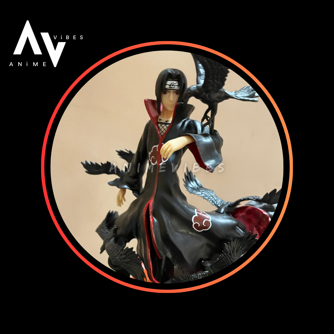 Itachi Action Figure with Crow | Two-Faced Edition | 30 cm