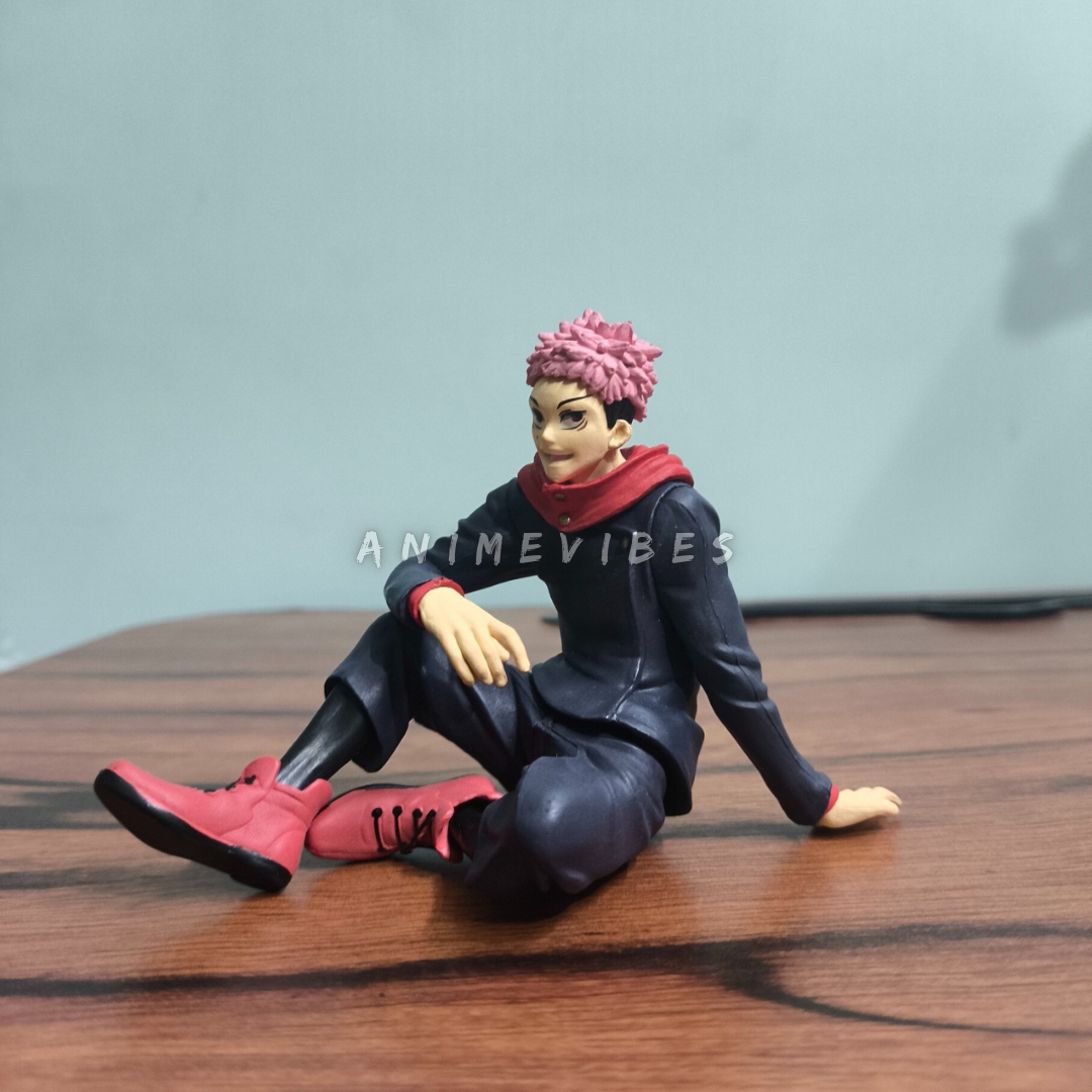 Itadori Yuji Sitting Posture Action Figure | 9.5CM | The Vessel of Power