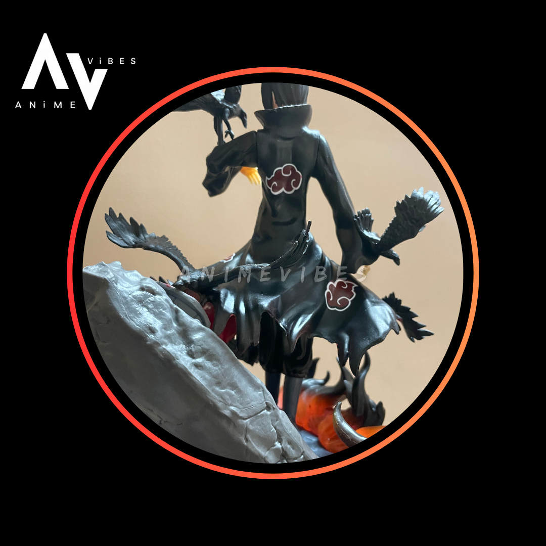 Itachi Action Figure with Crow | Two-Faced Edition | 30 cm