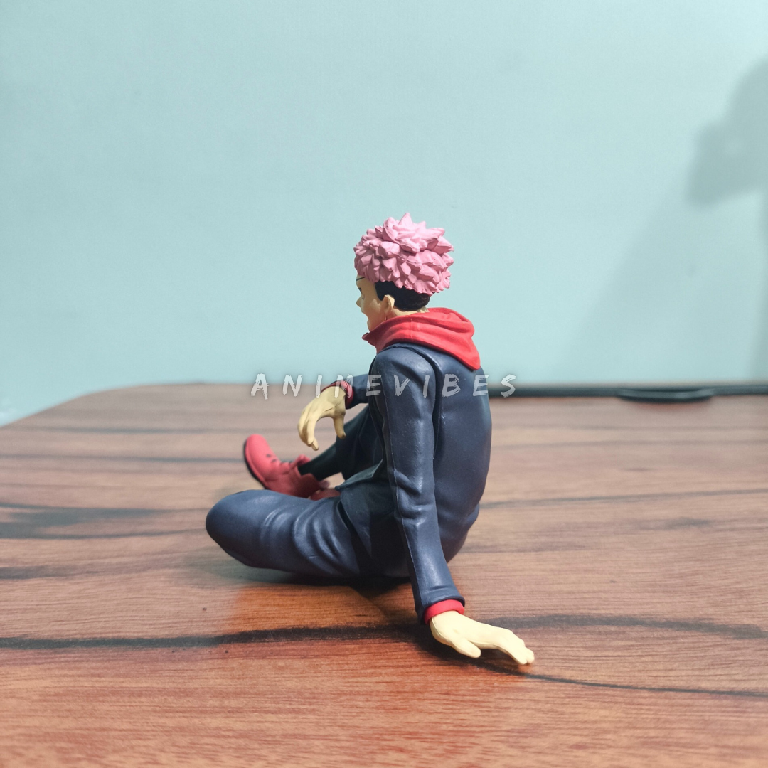 Itadori Yuji Sitting Posture Action Figure | 9.5CM | The Vessel of Power