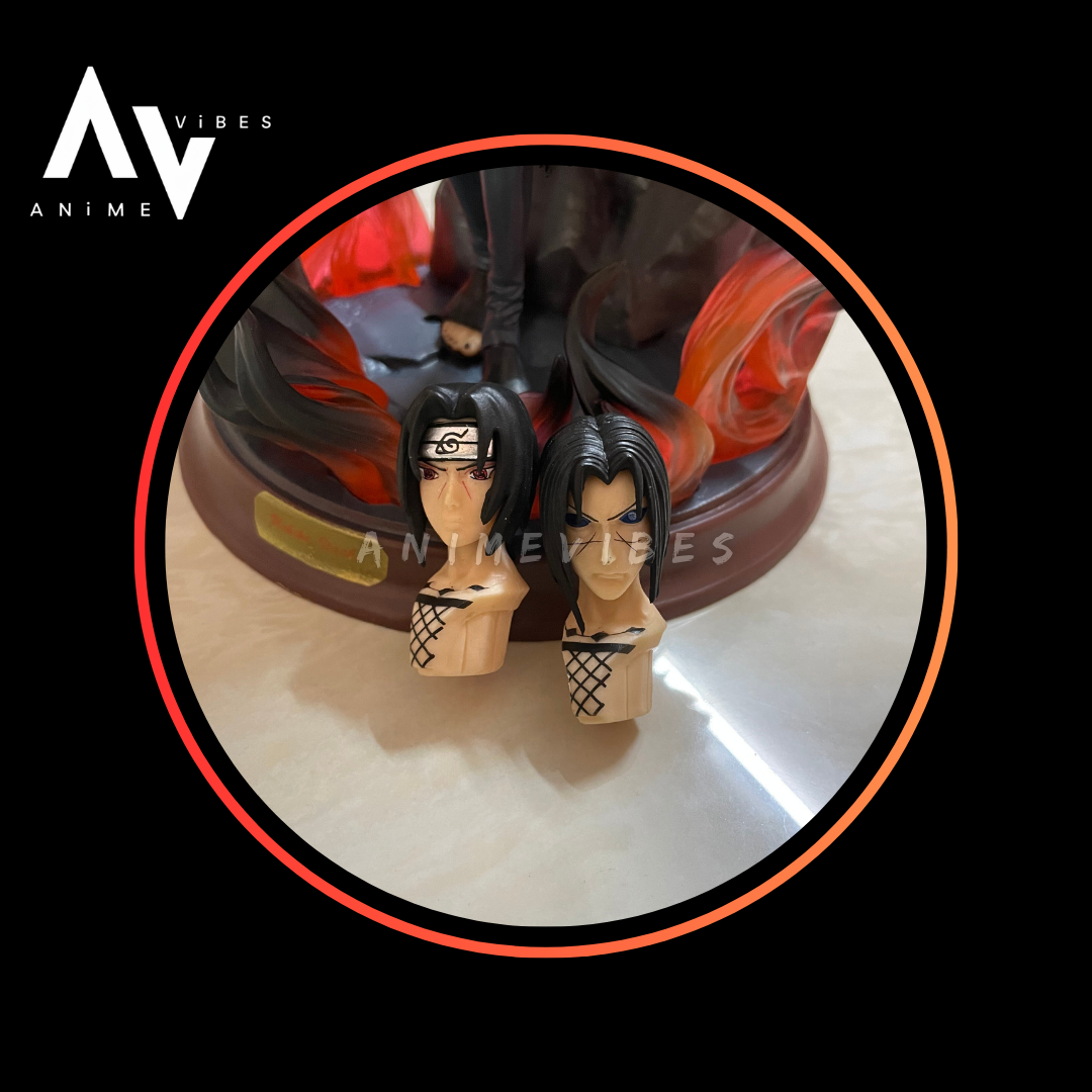 Itachi Action Figure with Crow | Two-Faced Edition | 30 cm