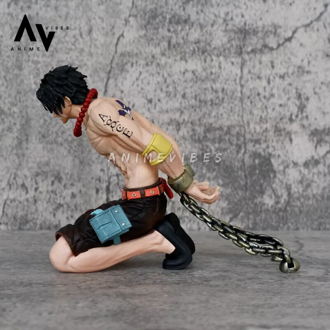 Portgas D. Ace Action Figure | Two-Faced Edition | Tied Hands | 13 CM 🔥