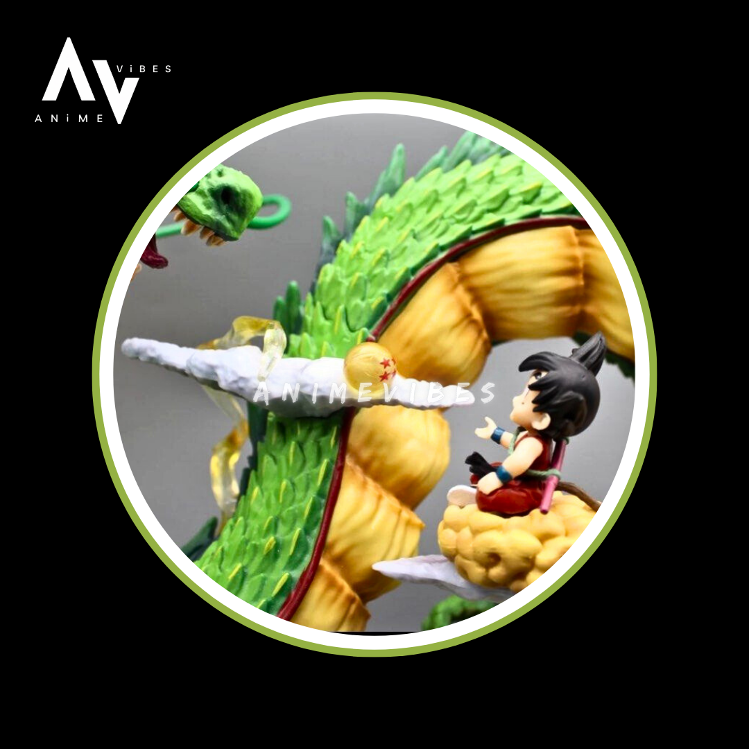 Shenron & Kid Goku: Legendary Dragon Edition | 53 cm Premium Figure with Lights