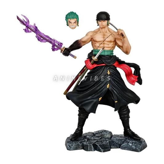 Roronoa Zoro Double-Headed Premium Action Figure | 30 CM | The Dual-Wielding Swordsman ⚔️