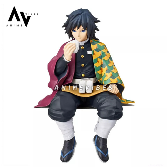 Giyu Tomioka Eating Riceballs | 15 cm | Serenity in Every Bite