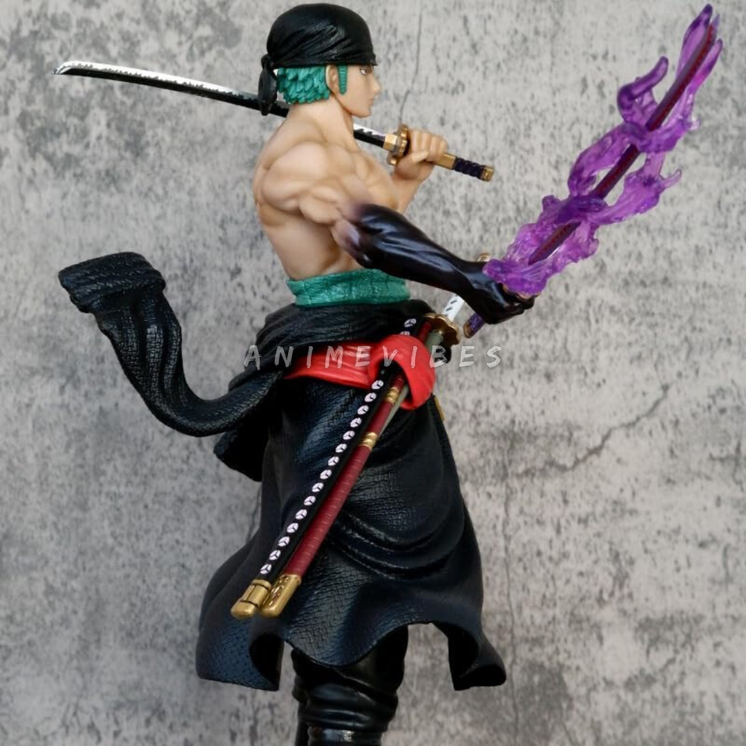 Roronoa Zoro Double-Headed Premium Action Figure | 30 CM | The Dual-Wielding Swordsman ⚔️