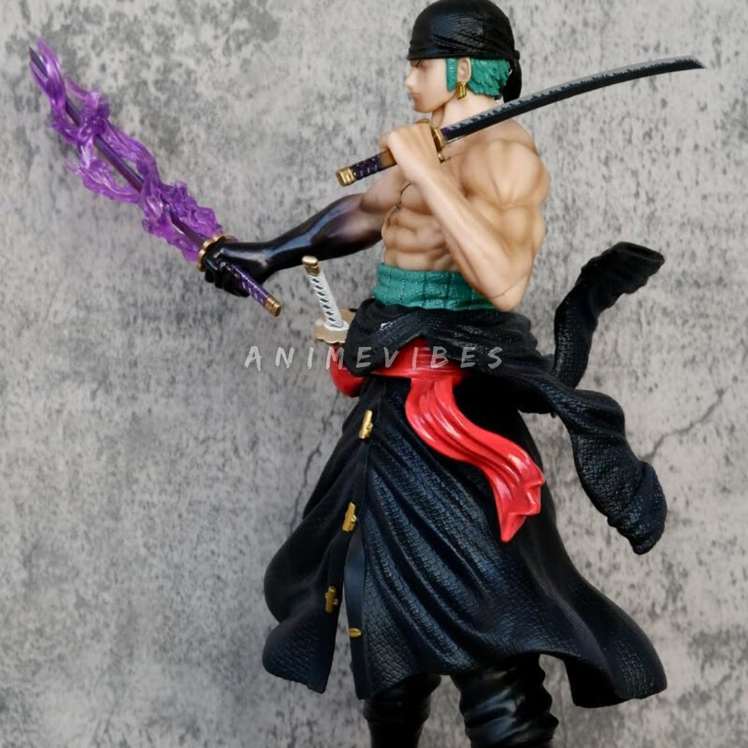 Roronoa Zoro Double-Headed Premium Action Figure | 30 CM | The Dual-Wielding Swordsman ⚔️