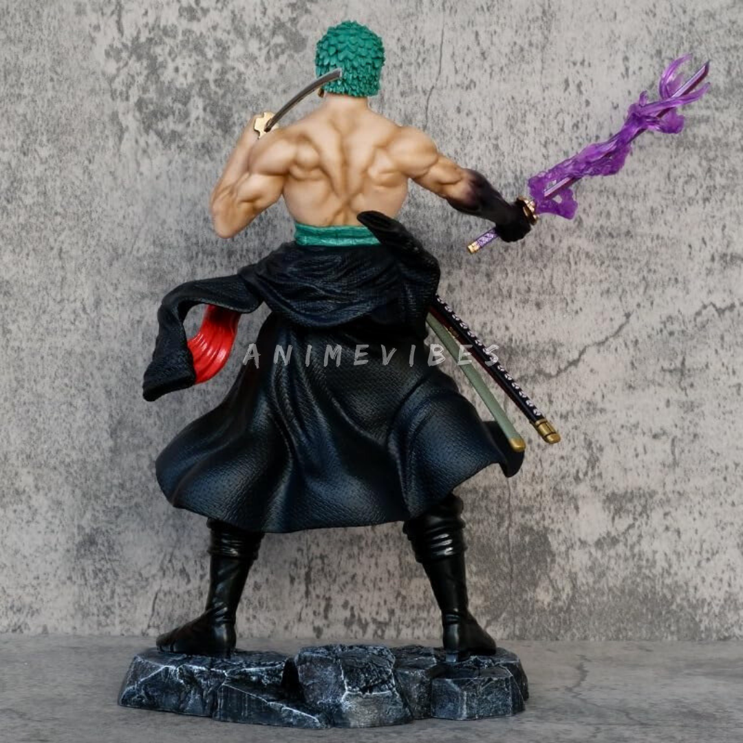 Roronoa Zoro Double-Headed Premium Action Figure | 30 CM | The Dual-Wielding Swordsman ⚔️