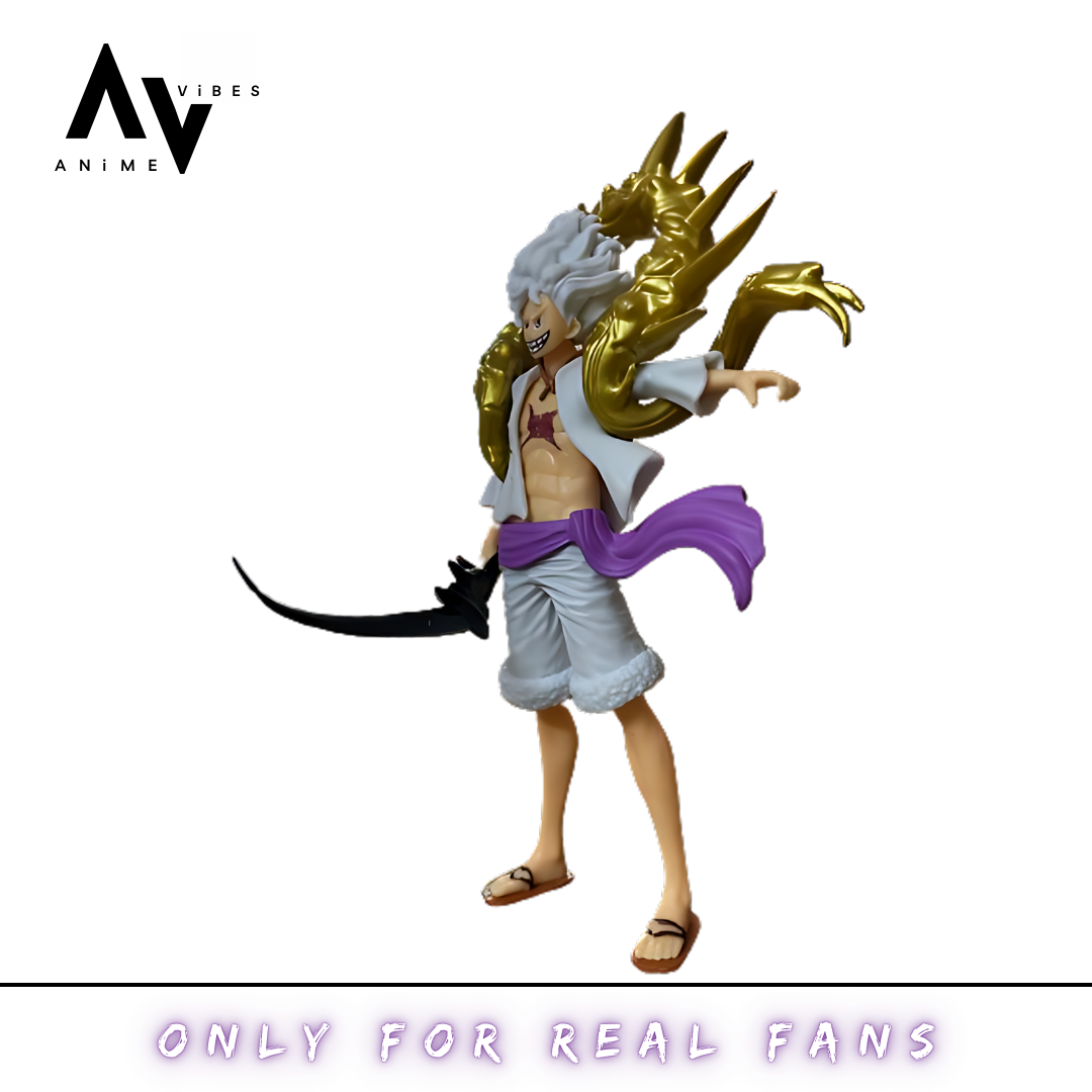 Luffy Gear 5 Action Figure | 19 CM | The Warrior of Liberation ⚡🏴☠️