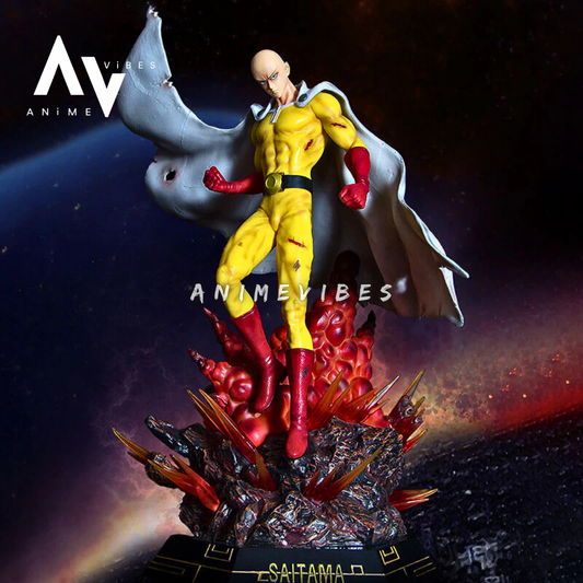 One Punch Man 44 cm Anime Action Figure with Light GK | 44 cm | The Ultimate Power