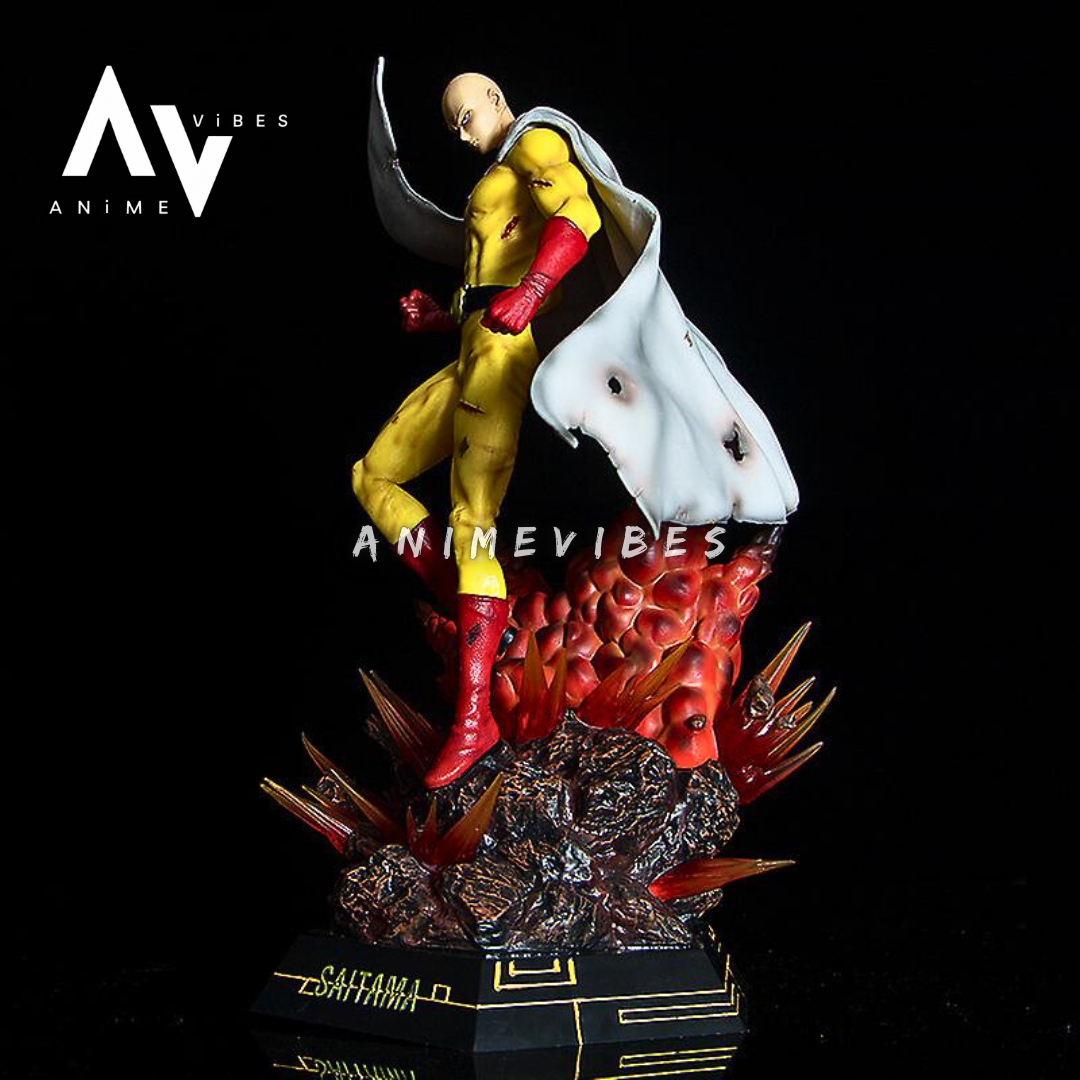 One Punch Man 44 cm Anime Action Figure with Light GK | 44 cm | The Ultimate Power