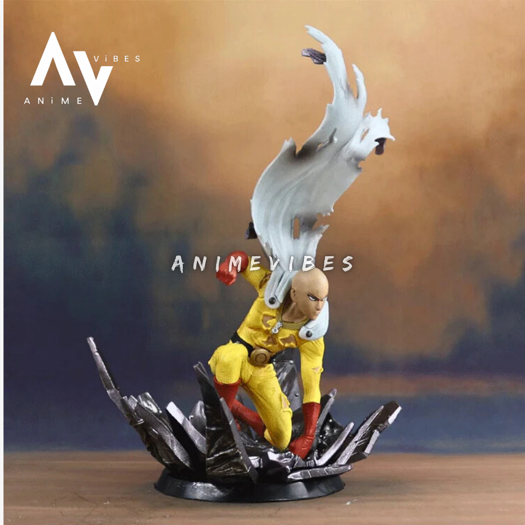 Saitama Sensei DXF Hero Anime Action Figure | Premium Figure | 24 cm | The Hero’s Might in Motion