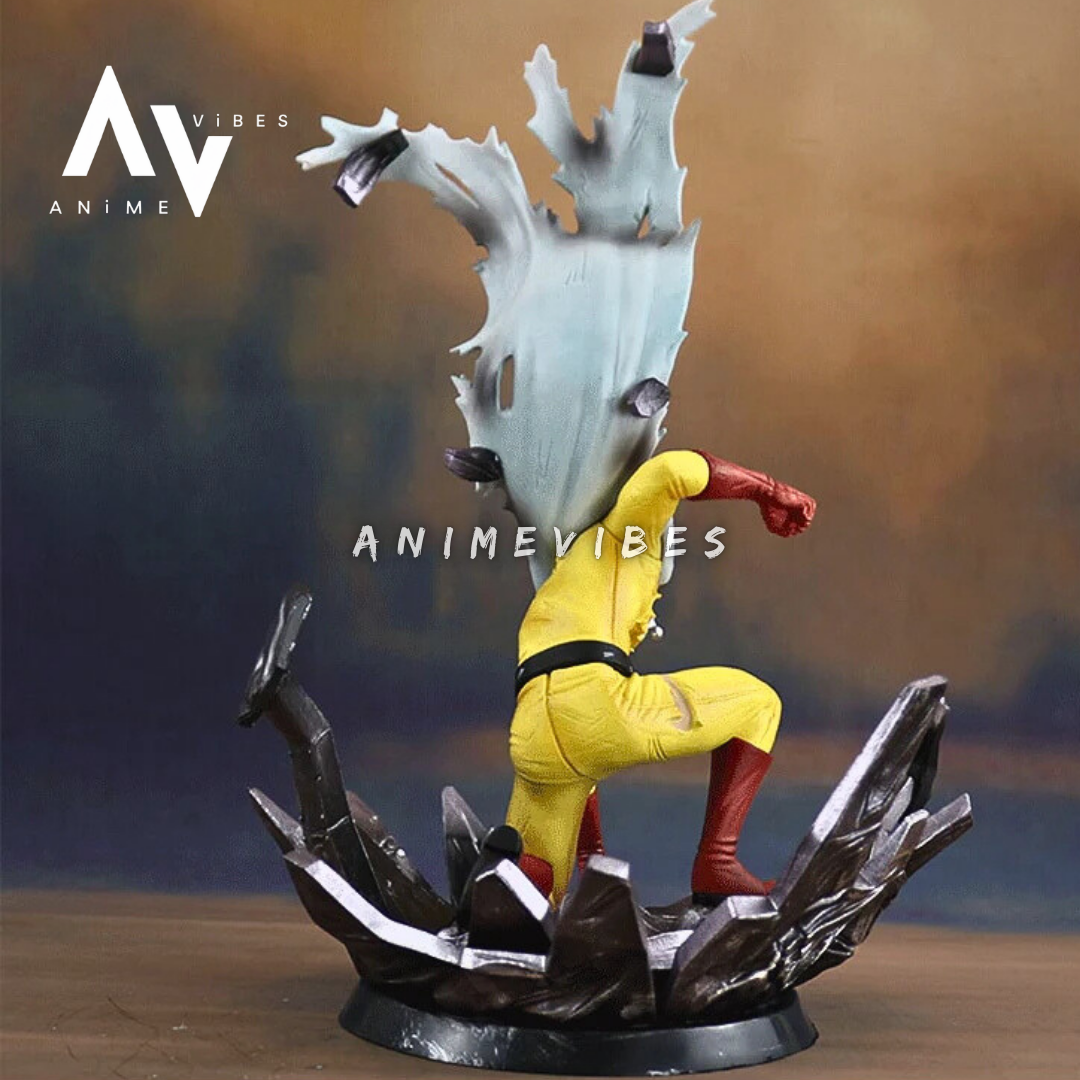 Saitama Sensei DXF Hero Anime Action Figure | Premium Figure | 24 cm | The Hero’s Might in Motion