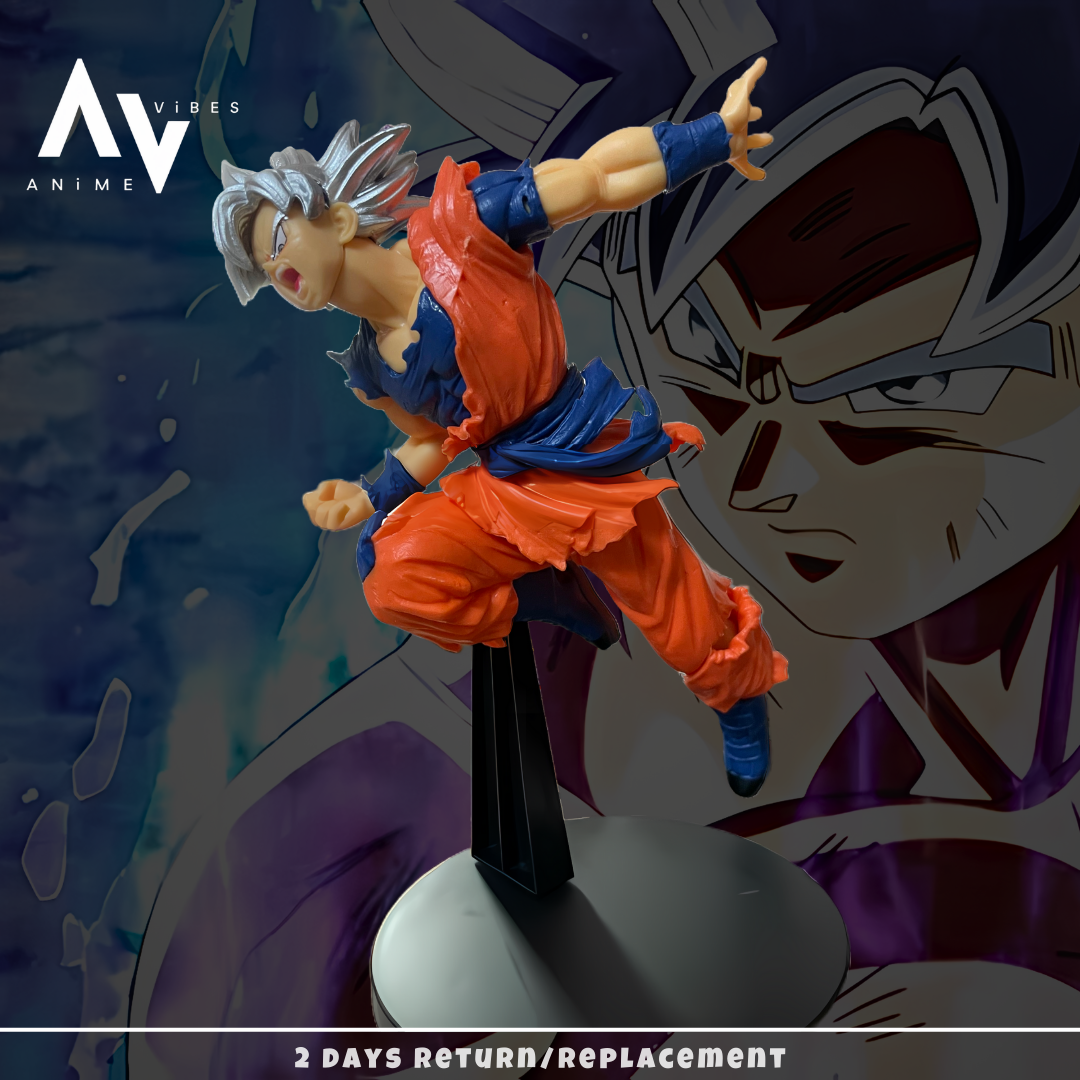 Goku Jump grey hair