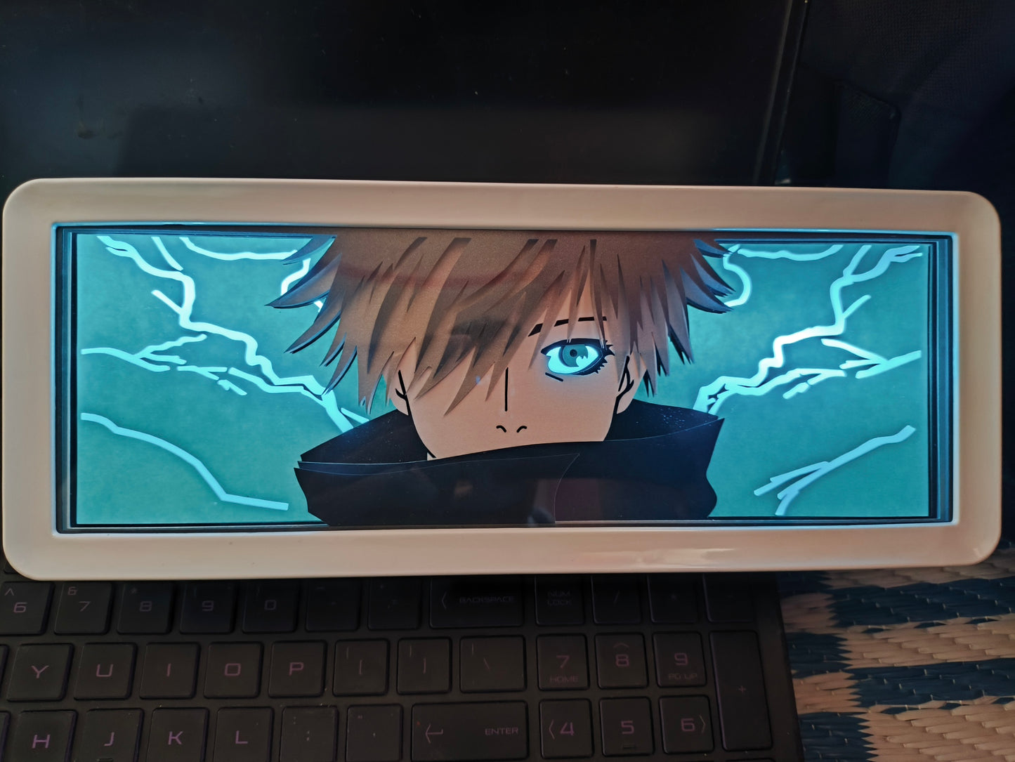 Gojo Satoru LED Light Box | Limitless Brilliance ✨| MULTICOLOR