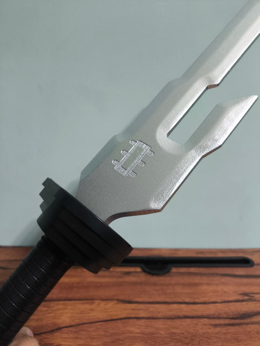 Inverted Spear of Heaven – Special Grade Cursed Tool Weapon of Toji Fushiguro (Black Grip Edition | 60cm)