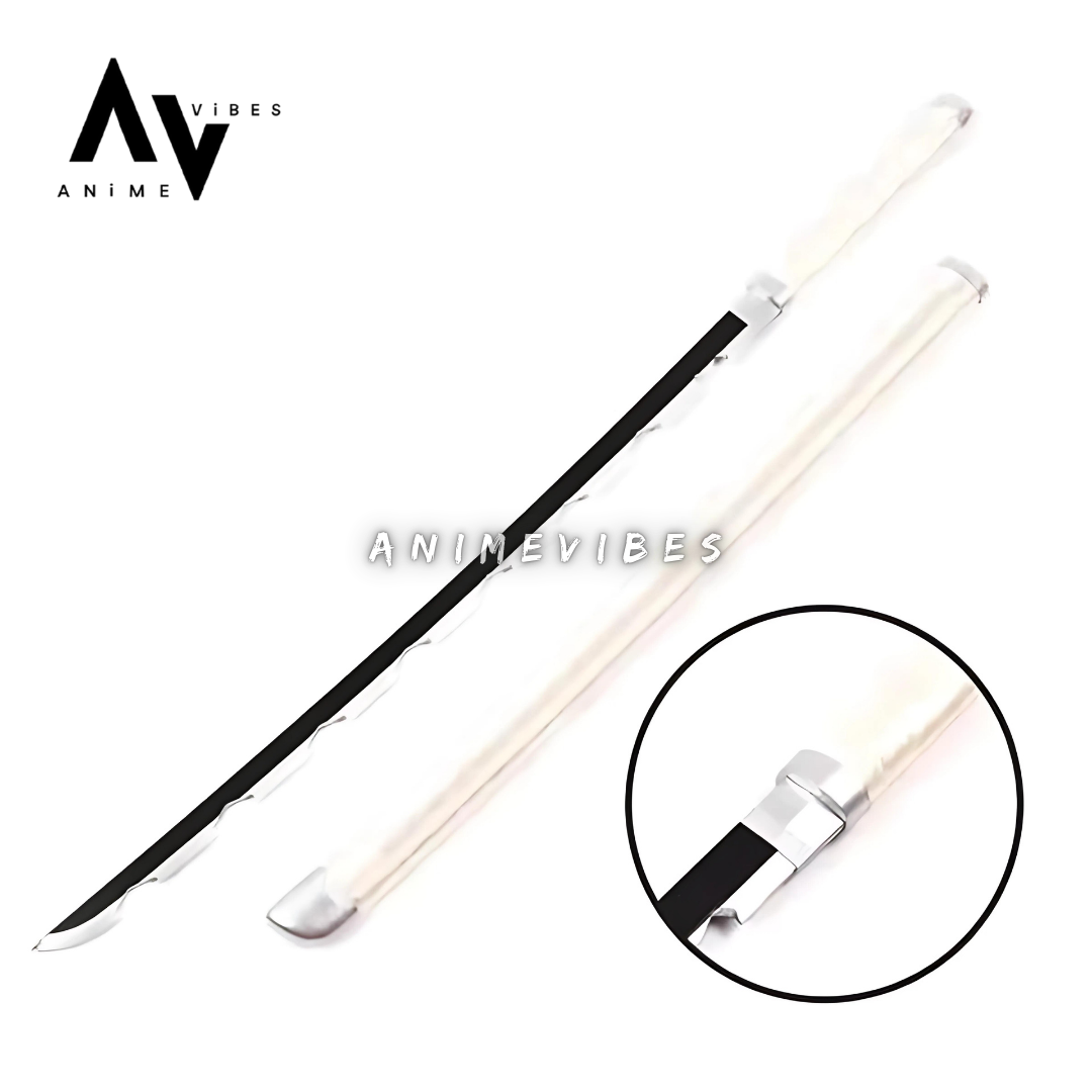 Demon Slayer Inosuke Hashibira Nichirin Wooden Katana for Cosplay | 105 Cms Wild Beast's Fury