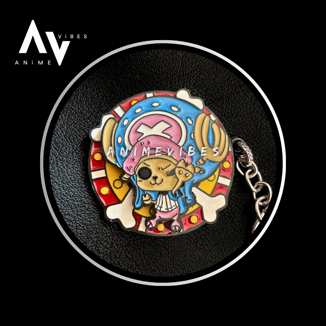 Chopper Rotating Metal Keychain – The Heart of Adventure