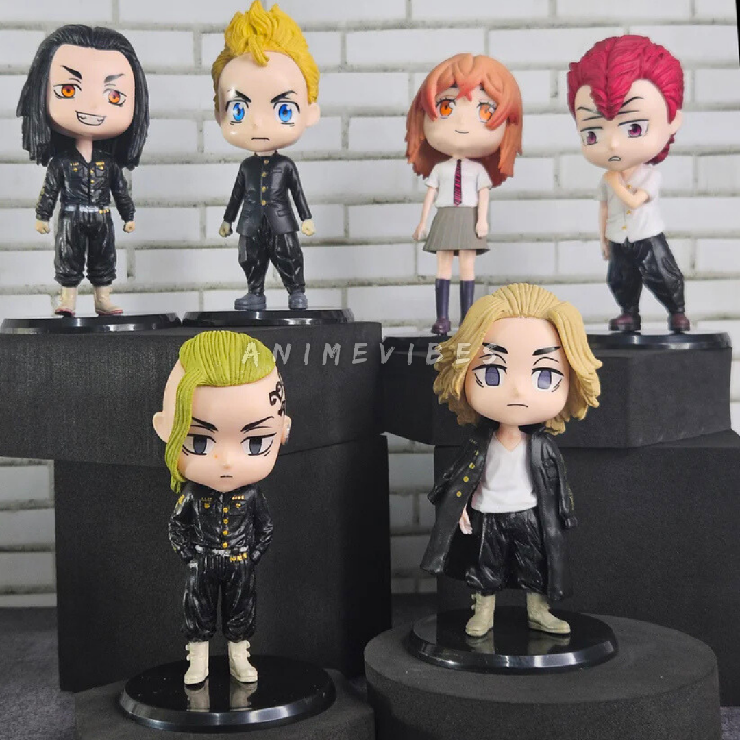 Tokyo Revengers Action Figure Set of 6 | 10cm