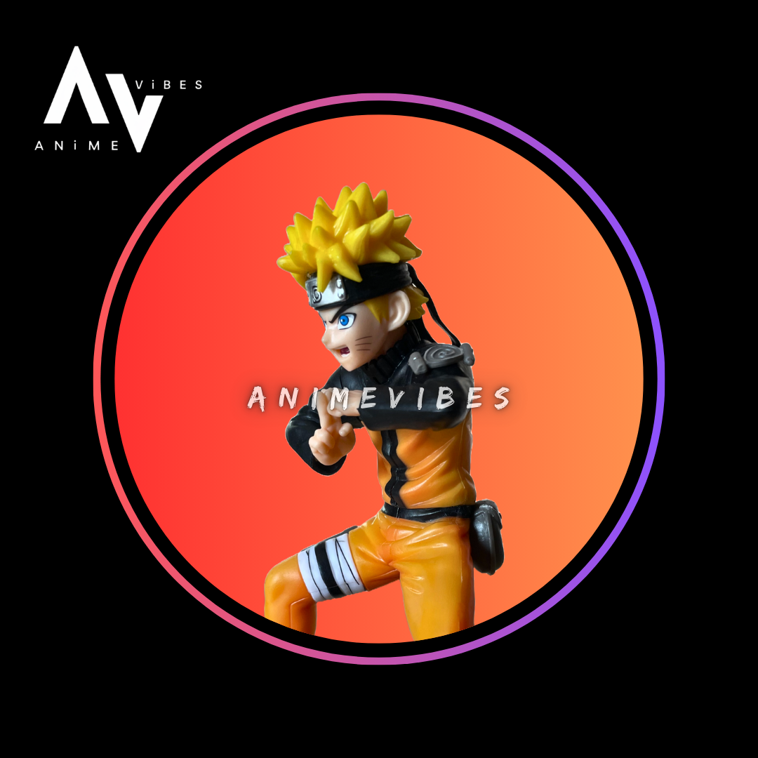 Naruto in Ninja Pose | Hero of the Hidden Leaf