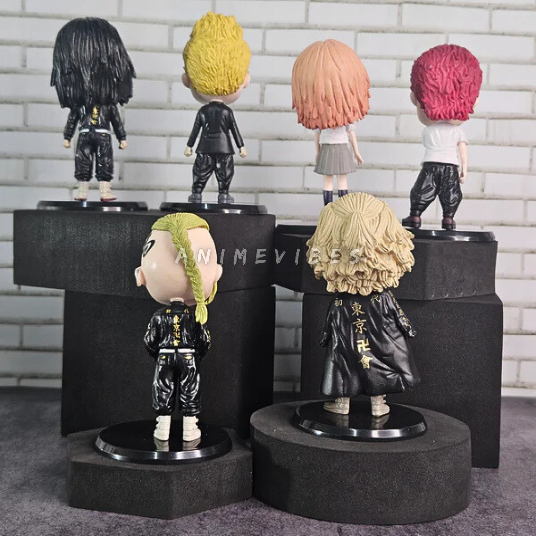 Tokyo Revengers Action Figure Set of 6 | 10cm