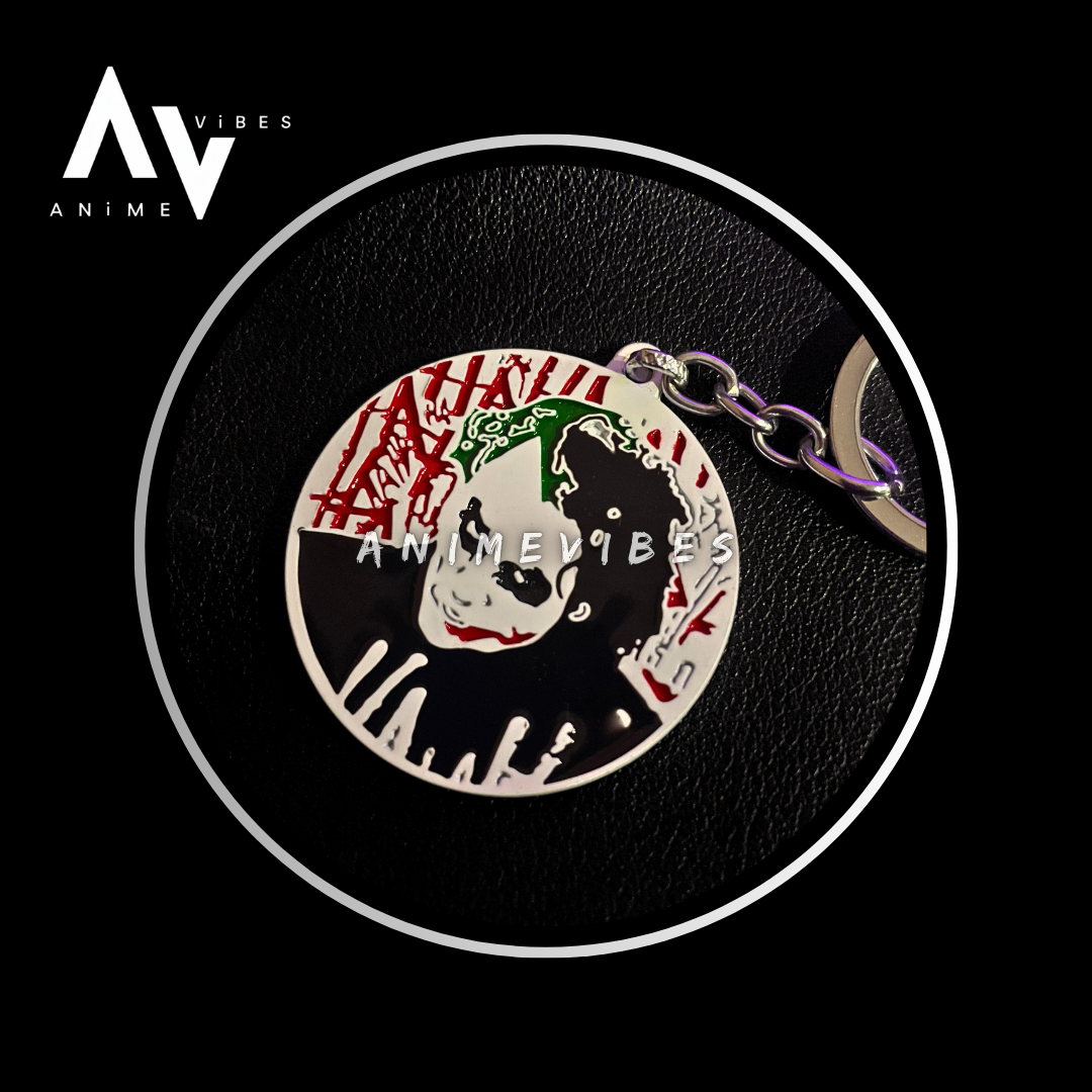 Joker Metal Keychain – Chaos in Style