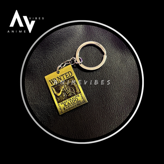 Kaido Wanted Metal Keychain – The King of Beasts