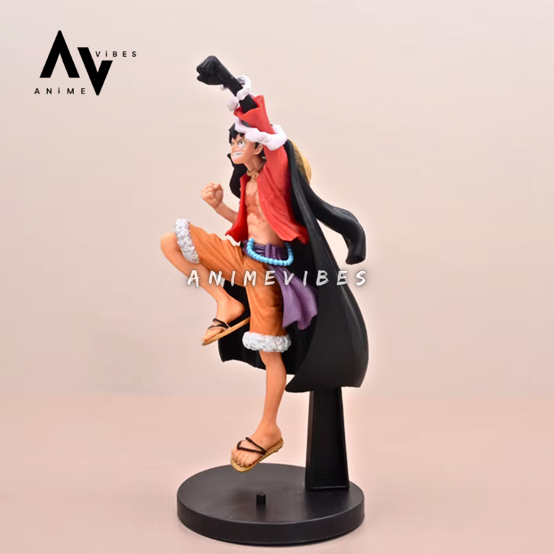 Monkey D. Luffy Black Hand Action Figure | 21 CMS | Unyielding Spirit