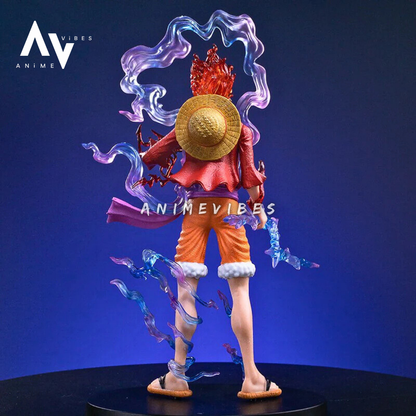 Monkey D. Luffy Gear 5 Red Hair Action Figure | 18 CM | Unstoppable Force