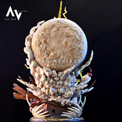 Zenitsu Agatsuma Action Figure | Thunder Breathing Fury | Lights & Interchangeable Heads | 51 cm