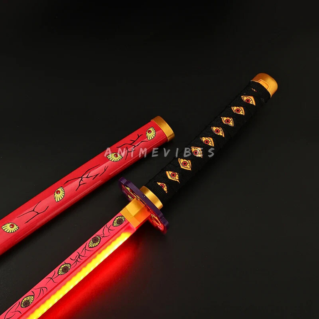 Kokushibo LED Katana | 108 CM | Moonlit Wrath in Your Hands 🌕⚔️