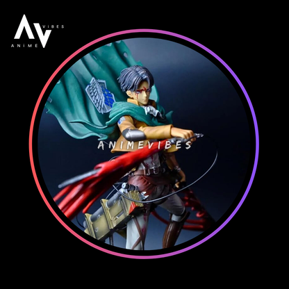 Levi Ackerman Action Figure | Humanity’s Blade Unleashed | 35 cm