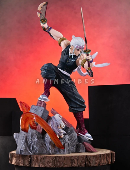 Uzui the Sound Hashira Unleashed | 27 cm | Dual Expression Fury