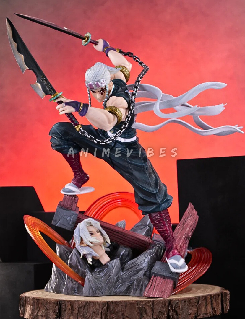 Uzui the Sound Hashira Unleashed | 27 cm | Dual Expression Fury