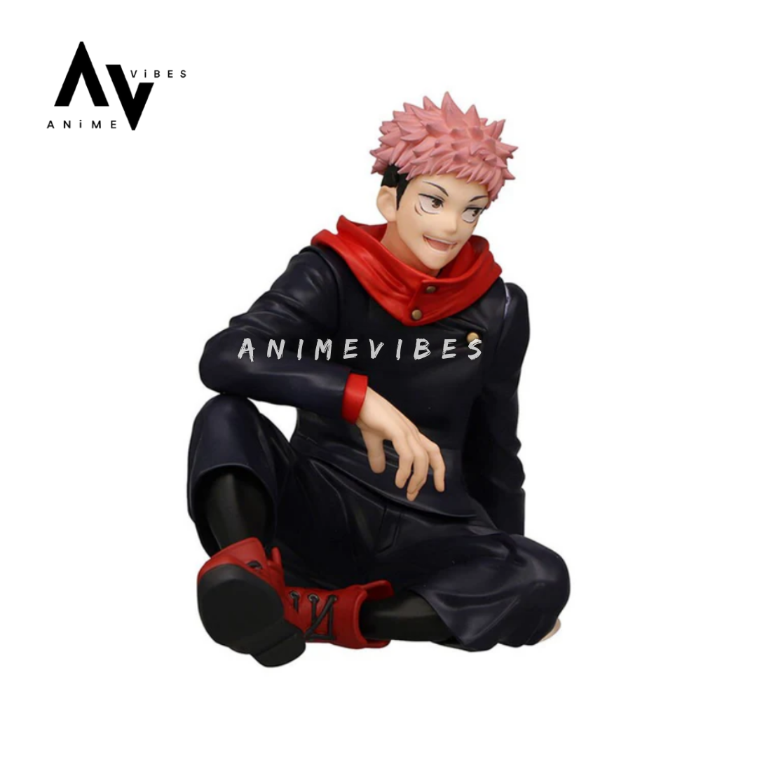 Itadori Yuji Sitting Posture Action Figure | 9.5CM | The Vessel of Power