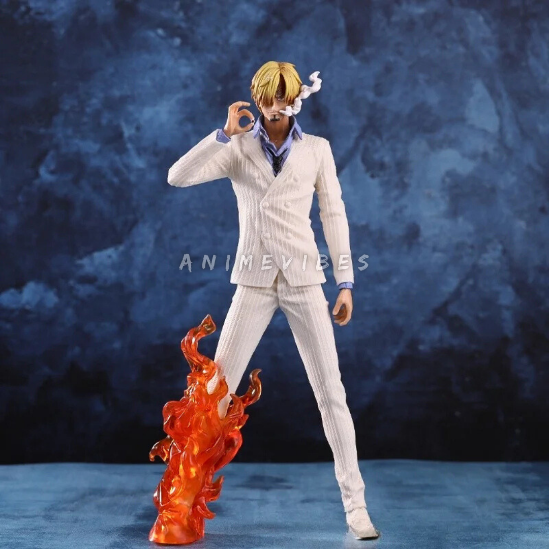 Sanji White Action Figure | 32 CMS | Flame of Elegance