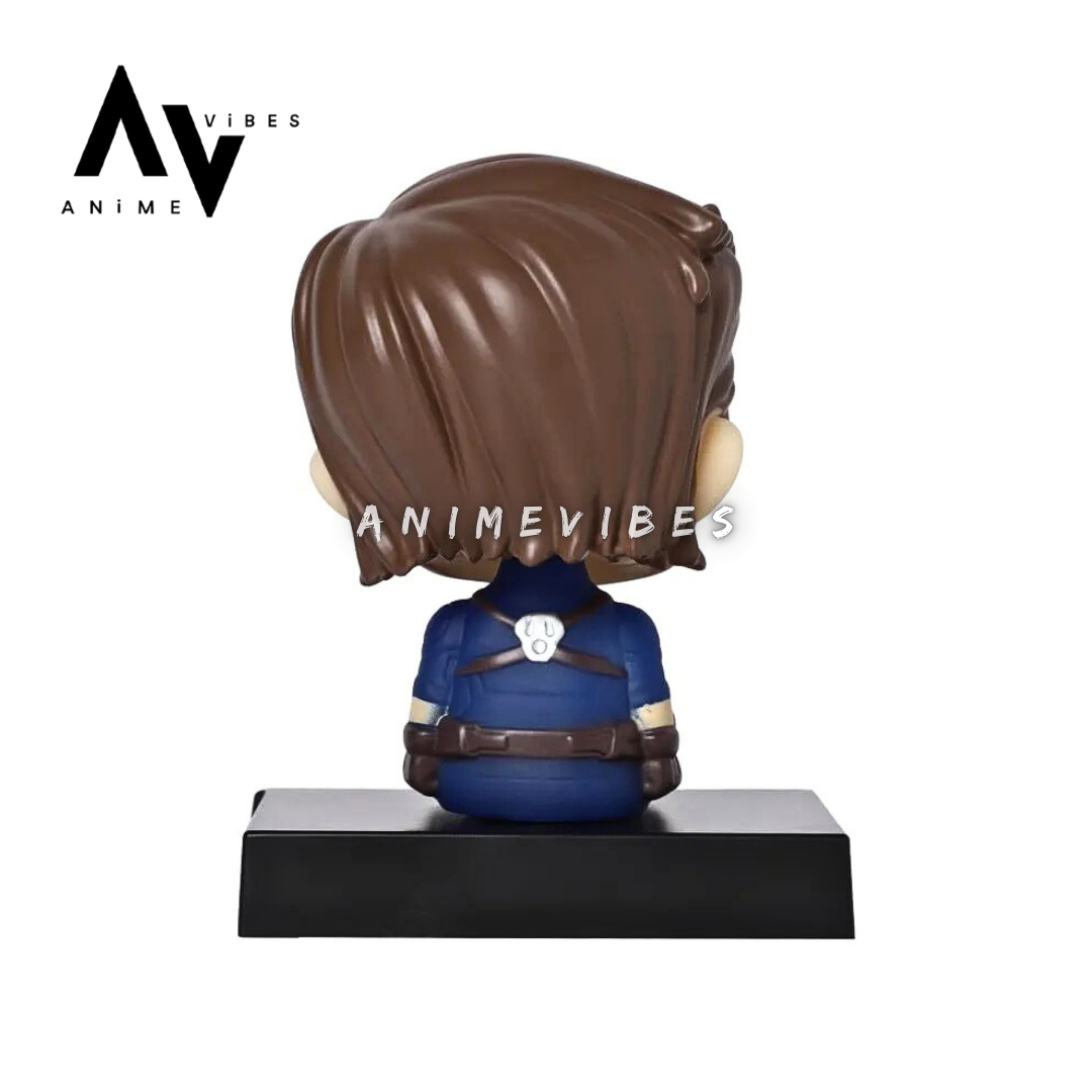 Bobble Captain America Unmasked 12 cm | The Hero Behind the Shield