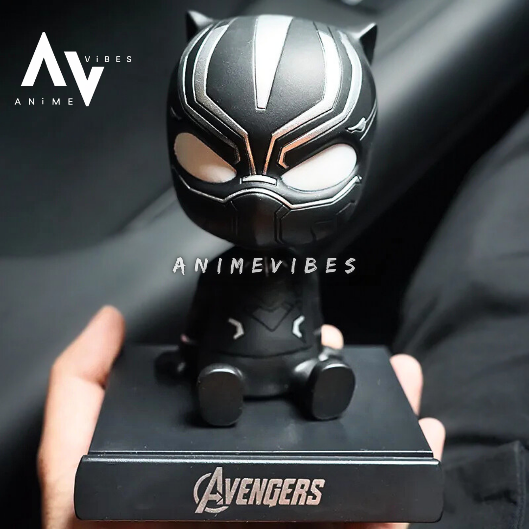 Bobble Black Panther 12 cm | The King of Wakanda