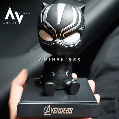 Bobble Black Panther 12 cm | The King of Wakanda