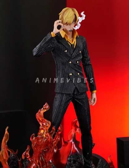 Sanji Premium Figure – Collector’s Edition | 37 CM | Blaze in Black