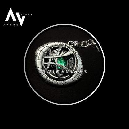 Doctor Strange Infinity Stone Rotating Metal Keychain | Mystic Power
