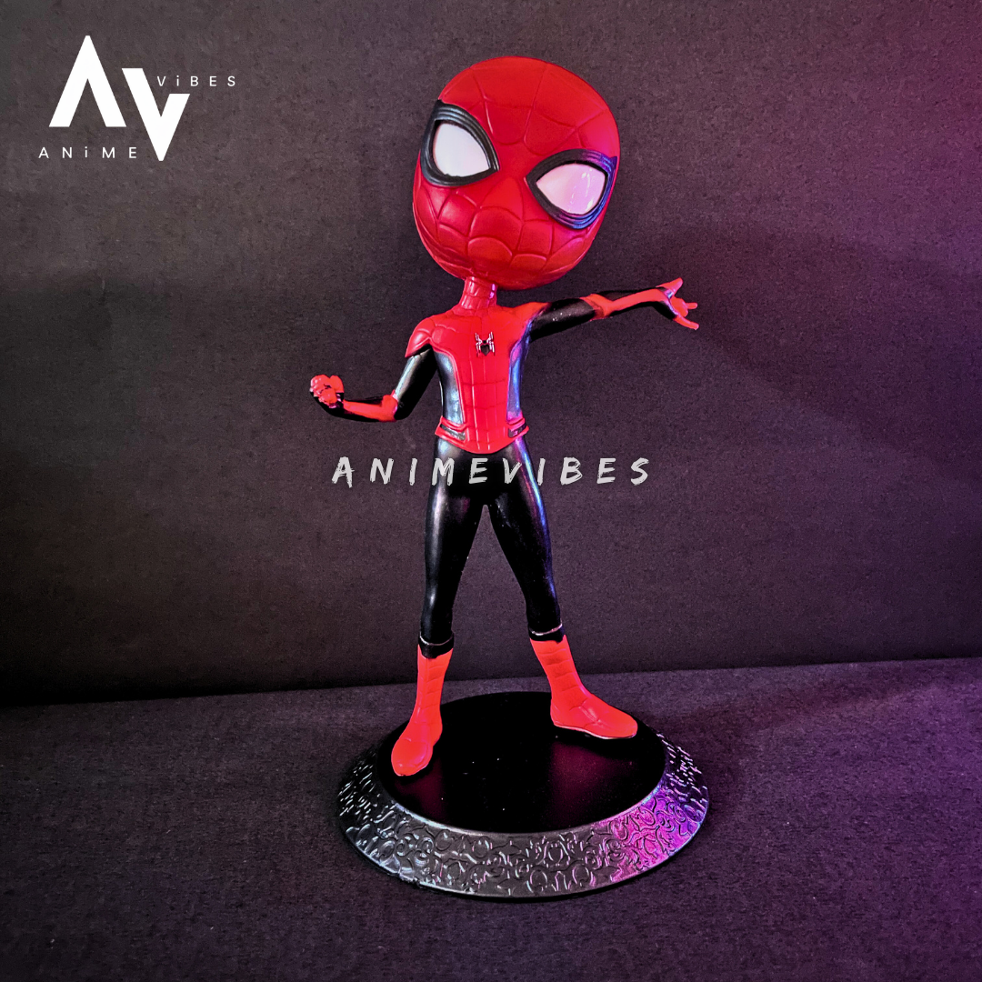 Webs of Charm | Spiderman Q-posket Figure | 16 cm