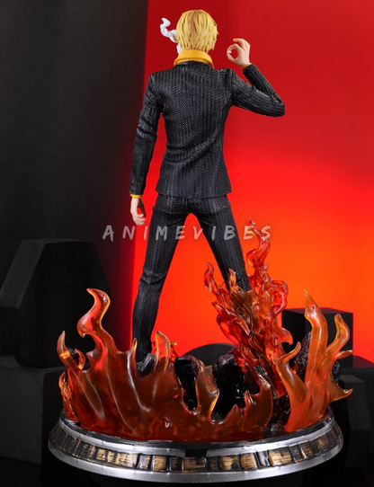 Sanji Premium Figure – Collector’s Edition | 37 CM | Blaze in Black